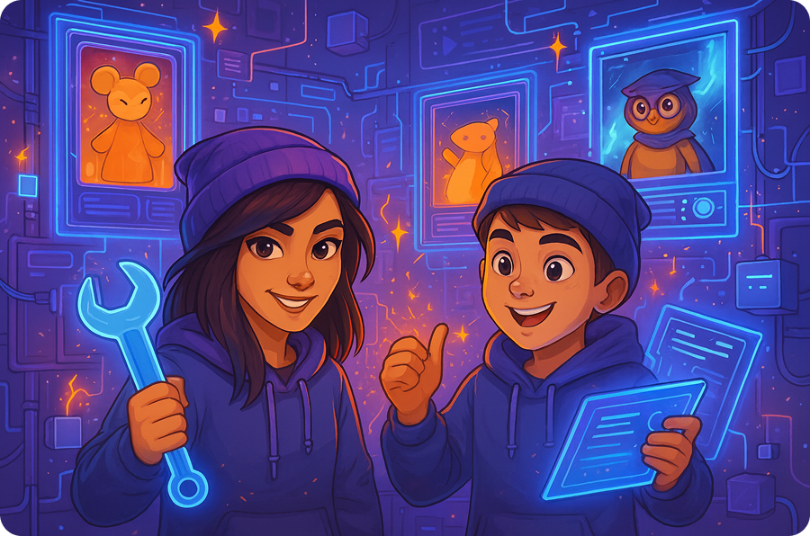 Under construction illustration